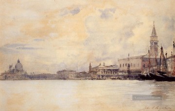 Der Eingang zum Grand Canal Venedig John Singer Sargent Ölgemälde